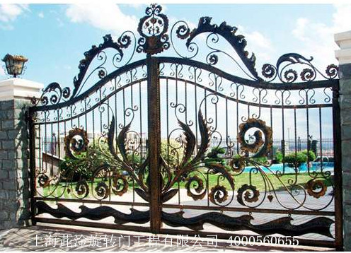 别墅铁艺门、庭院门A